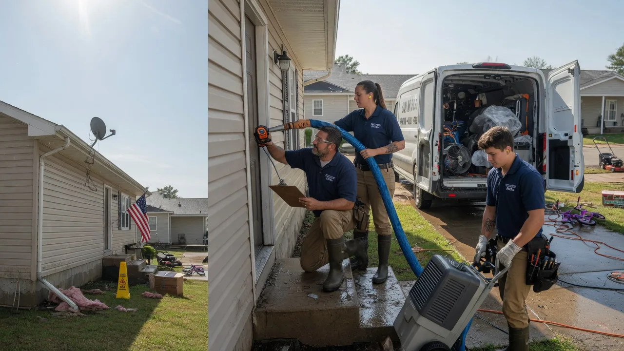 Ceiling Water Damage Restoration in Gettysburg, OH near me